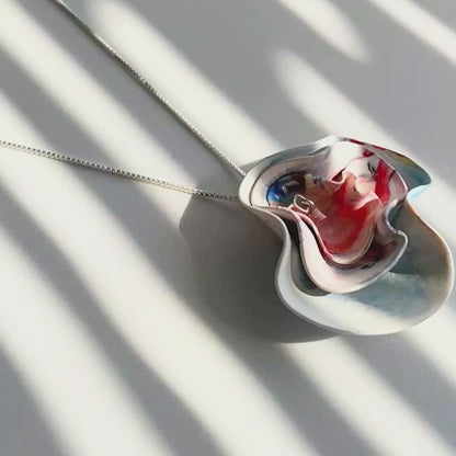 Colgante Cora + Cadena de plata