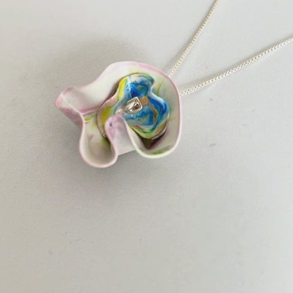 Colgante Cora + Cadena de plata