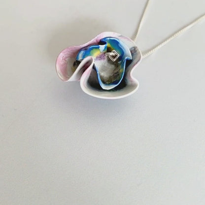 Colgante Cora + Cadena de plata
