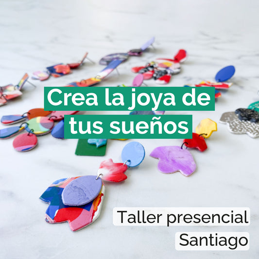 TALLER Crea las joyas de tus sueños - Presencial Stgo - Sábado 8 de marzo 2025, 10.30.