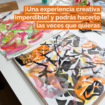 Workshop Online - Del residuo al arte. Despierta tu creatividad con plastica