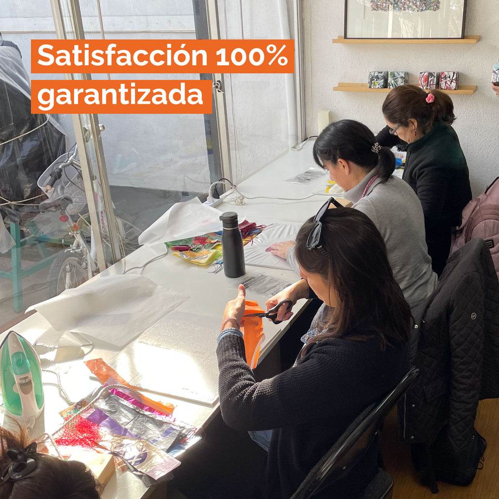 TALLER Presencial Santiago - Creatividad a través del plástico - Sábado 25 de mayo - De 10 a 13 hrs.
